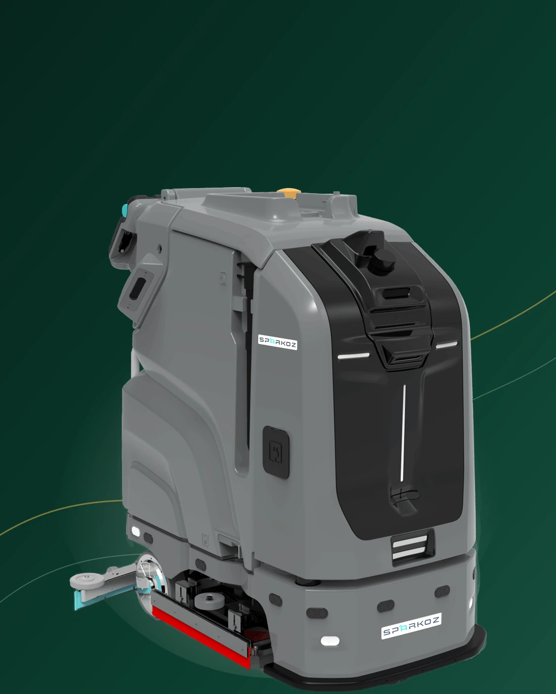 Sparkoz TN70-PRO autonomous commercial cleaning robot
