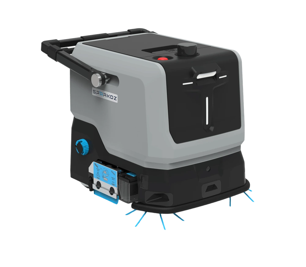 Sparkoz TN10-PRO compact autonomous floor-cleaning robot